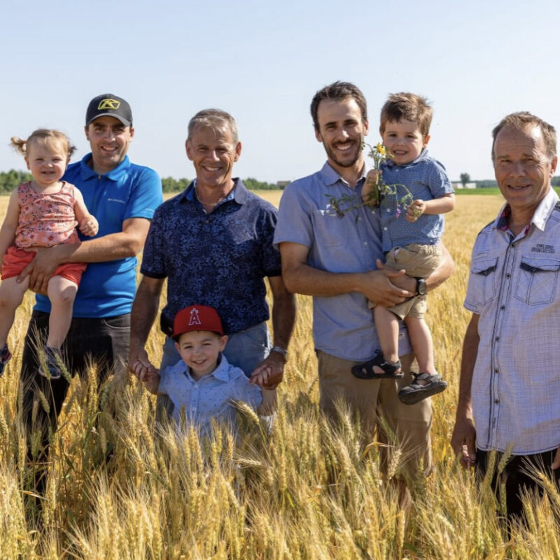 Sur le terrain, à la Ferme Taillon & Fils, le TRITURO livre la différence